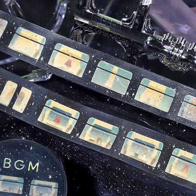 BGM Holographic Foil Washi Tape - Sleeper Train in the Stars BM-LGCA141