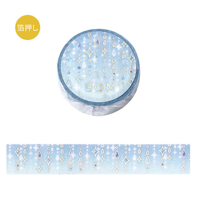 BGM Holographic Foil Washi Tape - Drops of Light BM-LGCA144