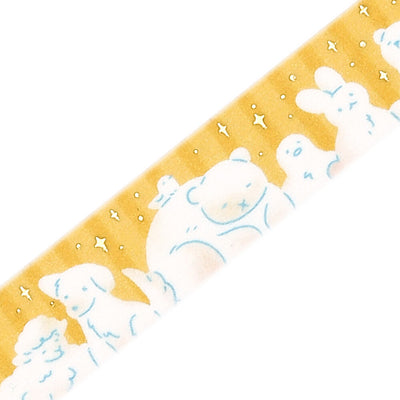 BGM Gold Foil Washi Tape - Animals BM-LGCA146