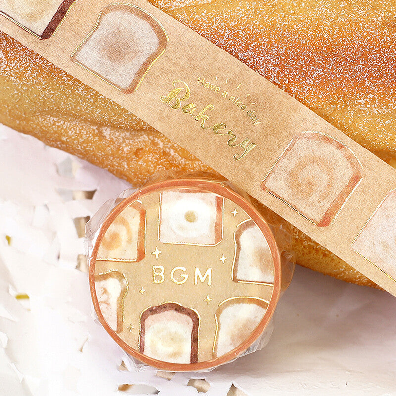 BGM Gold Foil Washi Tape - Everyday Toast BM-LGCD055