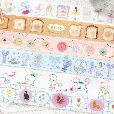 BGM Gold Foil Washi Tape - Everyday Toast