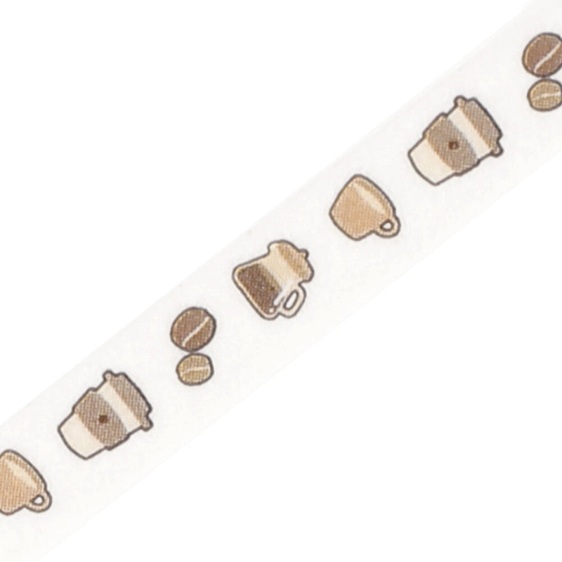 BGM Skinny Washi Tape - Coffee Time BM-LS060