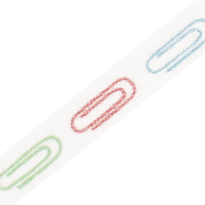 BGM Basic Series Skinny Washi Tape - Paper Clip BM-LS063