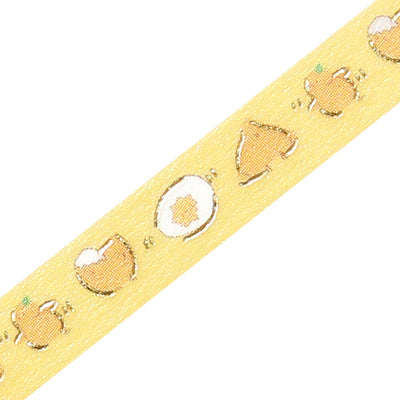 BGM Gold Foil Skinny Washi Tape - Running Chick BM-LSG181