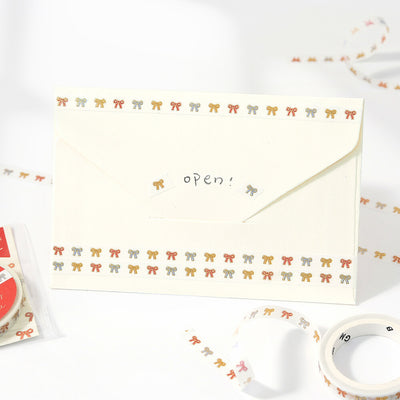 BGM Gold Foil Skinny Washi Tape - Little Ribbon