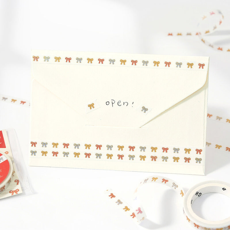 BGM Gold Foil Skinny Washi Tape - Little Ribbon