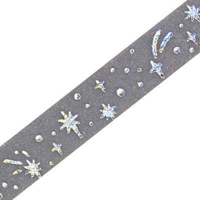BGM Holographic Foil Skinny Washi Tape - Star Collection BM-LSG186