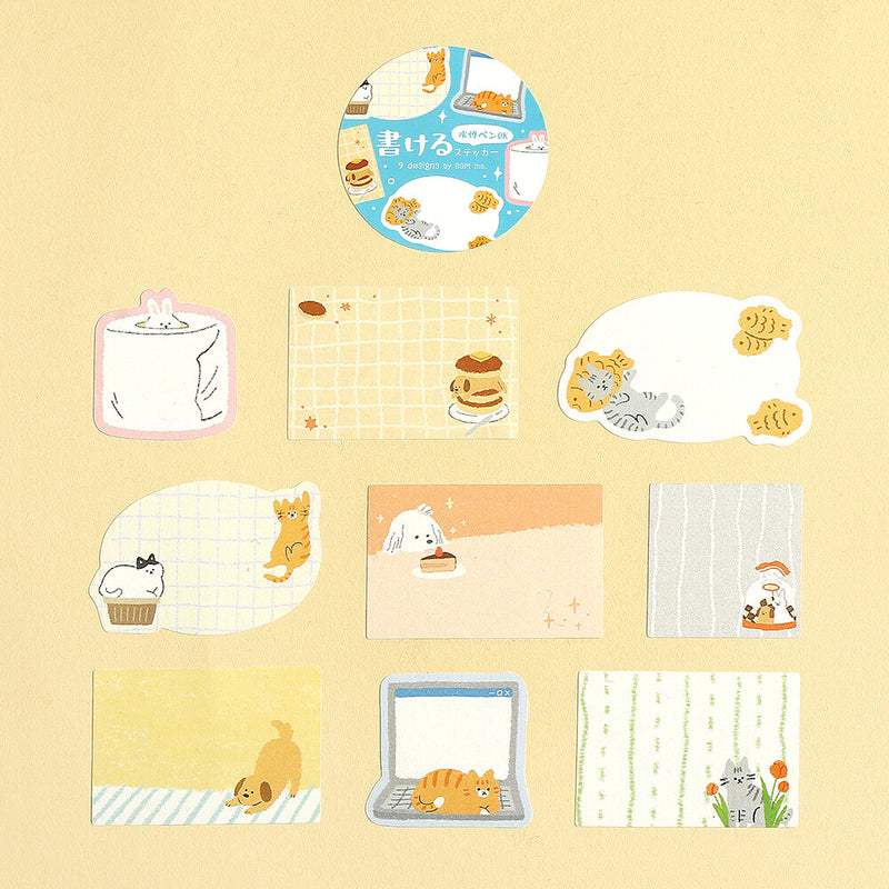 BGM Writable Sticker Roll - Warm Weather  BM-RB004