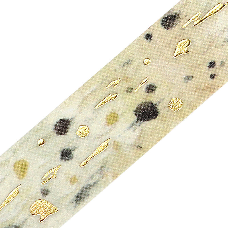 BGM We Love ICE Gold Foil Washi Tape - Cookie Cream BM-SAG034