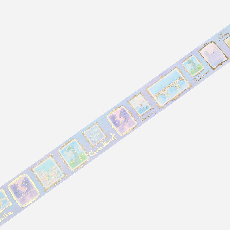 BGM Art Tour Gold Foil Washi Tape - Impression BM-SBG007