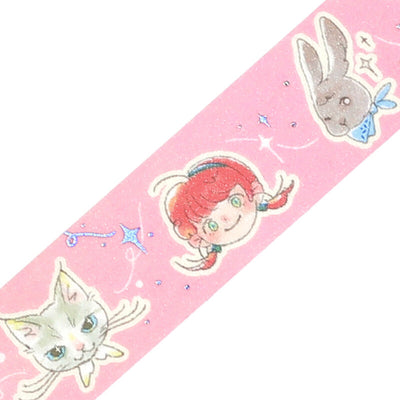 BGM Mysterious Journey Gold Foil Washi Tape - Friends BM-SDG046