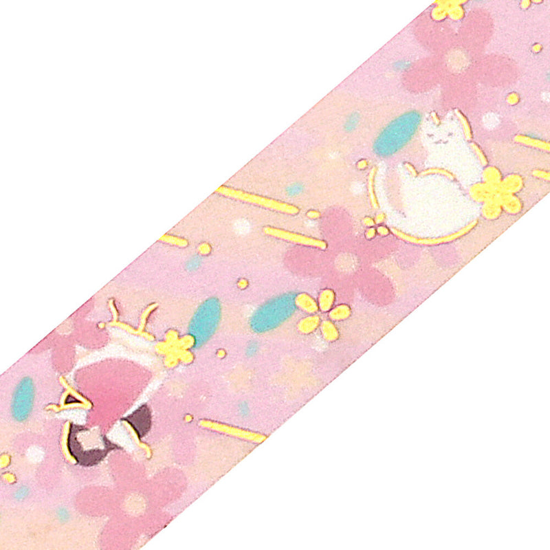 BGM Flower Story Gold Foil Washi Tape - Plum Blossom BM-SDG050