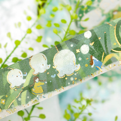 BGM Flower Story Gold Foil Washi Tape - Flower Lights BM-SDG054