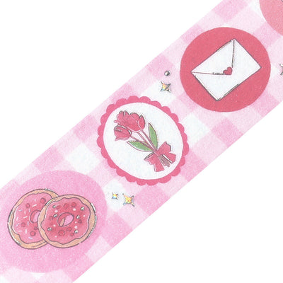 BGM Favorite Color Life Holographic Foil Washi Tape - Pink BM-SDG061