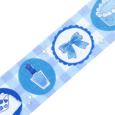 BGM Favorite Color Life Holographic Foil Washi Tape - Blue BM-SDG062