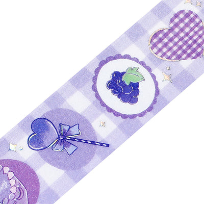 BGM Favorite Color Life Holographic Foil Washi Tape - Purple BM-SDG064