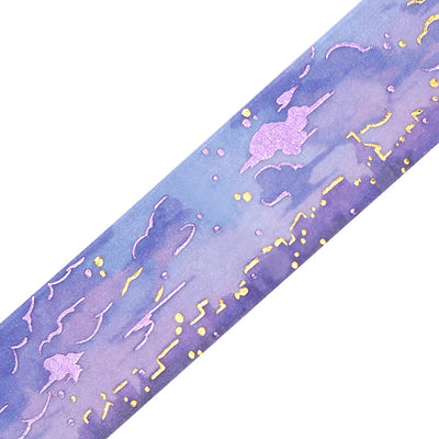 BGM Sky Illustration Book Two Color Foil Washi Tape - Twilight BM-SDWG002