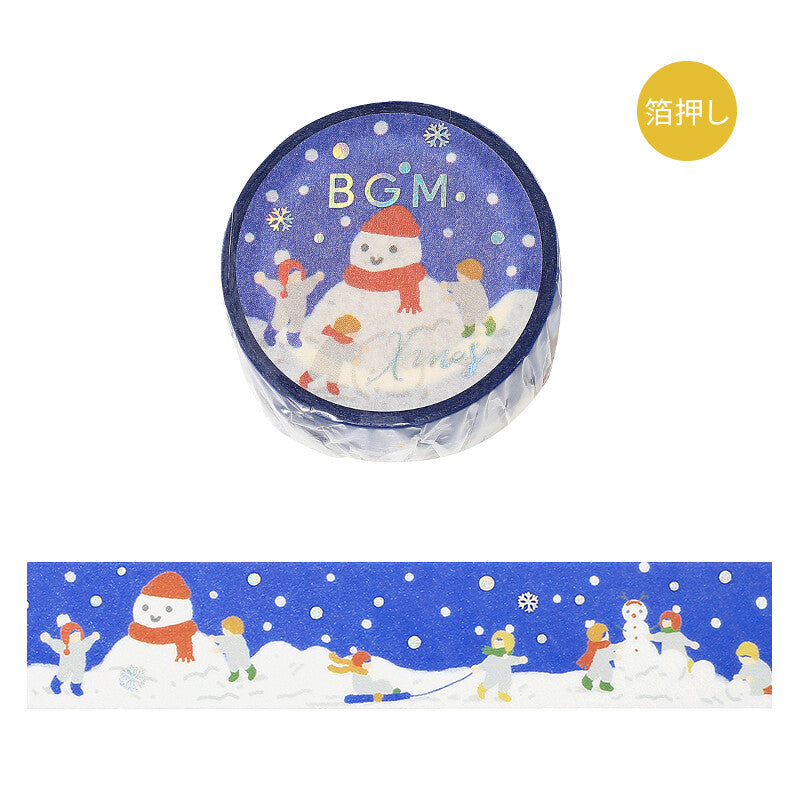 BGM Christmas Limited Edition Holographic Foil Washi Tape - Let&