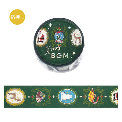 BGM Christmas Limited Edition Holographic Foil Washi Tape - Brooch BM-SPLM062