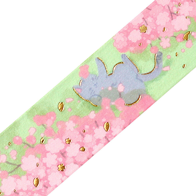 BGM Sakura Limited Edition Gold Foil Washi Tape BM-SPSA044