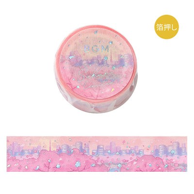 BGM Sakura Limited Edition Holographic Foil Washi Tape BM-SPSA045