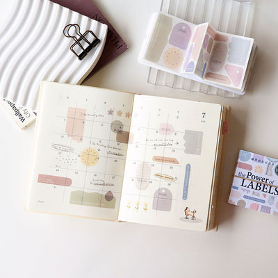 MU Die-Cut Washi Sticker Book #1 - The Power of Labels BOOK-001