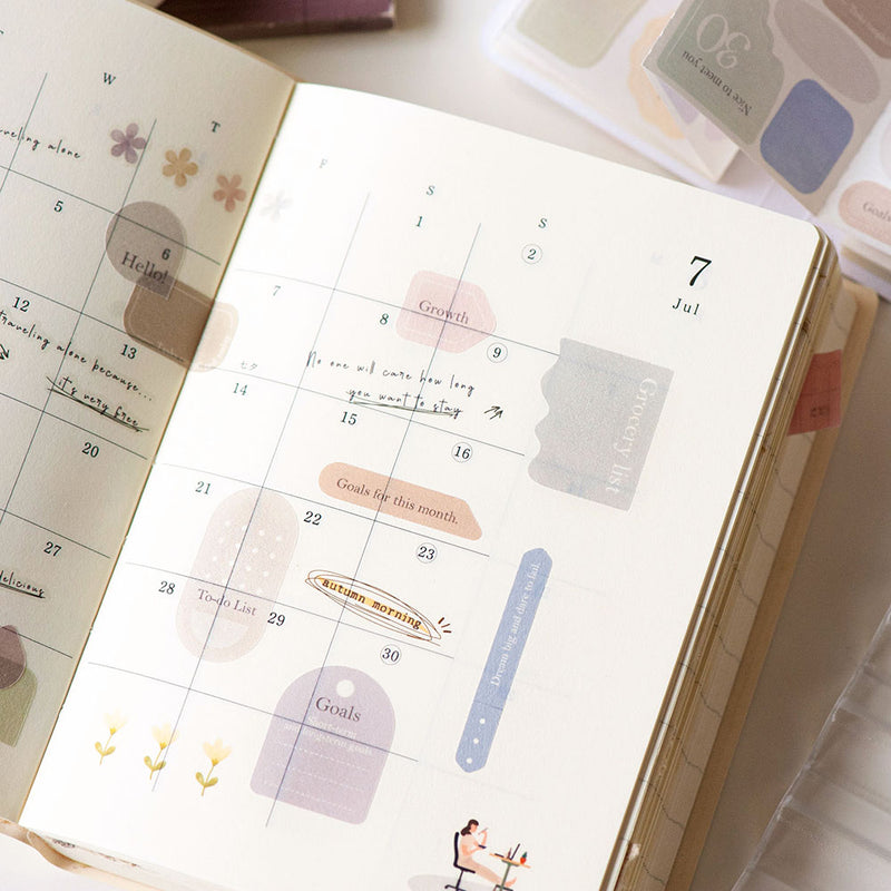 MU Die-Cut Washi Sticker Book 