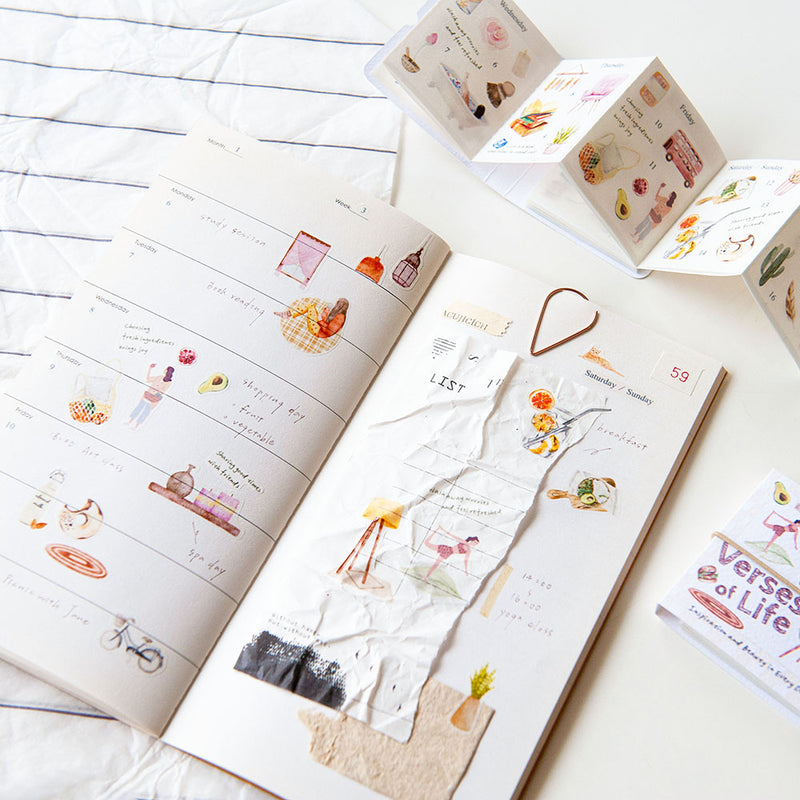 MU Die-Cut Washi Sticker Book 