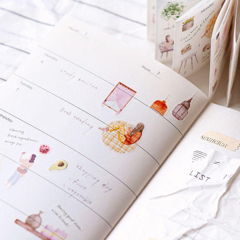 MU Die-Cut Washi Sticker Book 