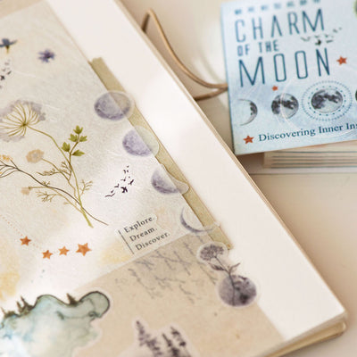 MU Die-Cut Washi Sticker Book #3 - Charm of the Moon BOOK-003