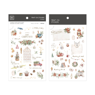 MU Christmas Limited Edition Print-on Sticker #22 BPOPX-001022