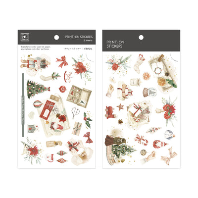 MU Christmas Limited Edition Print-on Sticker #23 BPOPX001023