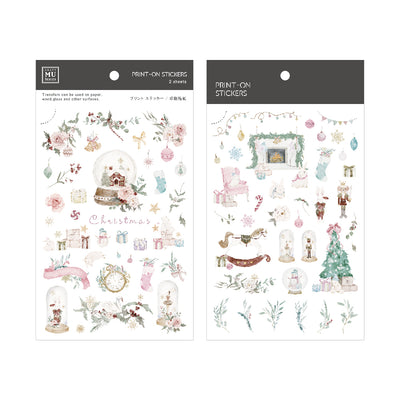 MU Christmas Limited Edition Print-on Sticker #25 BPOPX001025