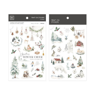 MU Christmas Limited Edition Print-on Sticker #26 BPOPX001026