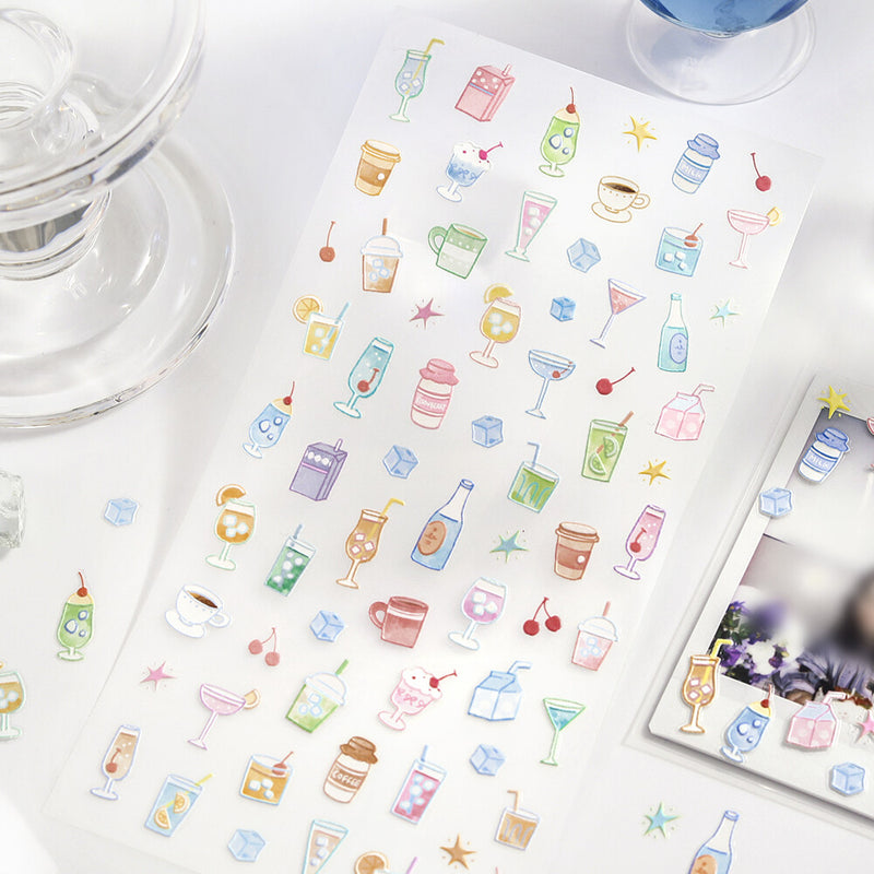 BGM Icing Sticker - Drinks BS-AS002