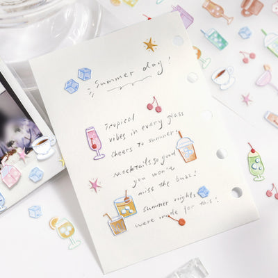 BGM Icing Sticker - Drinks BS-AS002