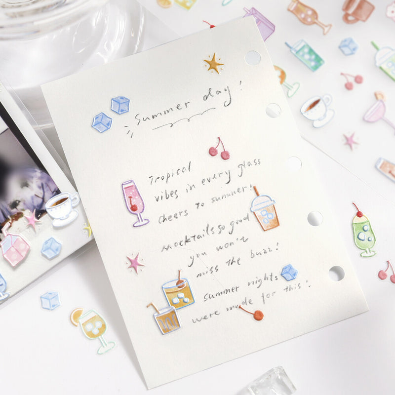 BGM Icing Sticker - Drinks BS-AS002