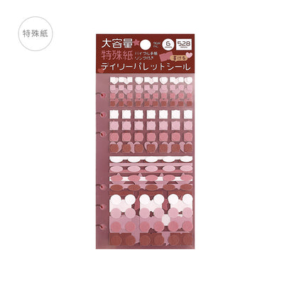 BGM Daily Palette Sticker - Raspberry BS-DP001
