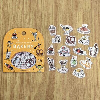 BGM Kobito No Kuni Gold Foil Sticker Flakes - Bakery BS-FG155