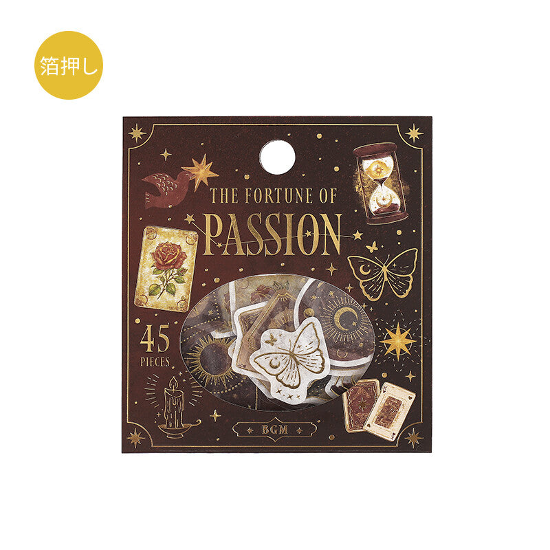 BGM Fortune Gold Foil Sticker Flakes - Passion BS-FG165