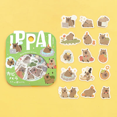 BGM IPPAI Gold Foil Sticker Flakes - Capybara BS-FG169