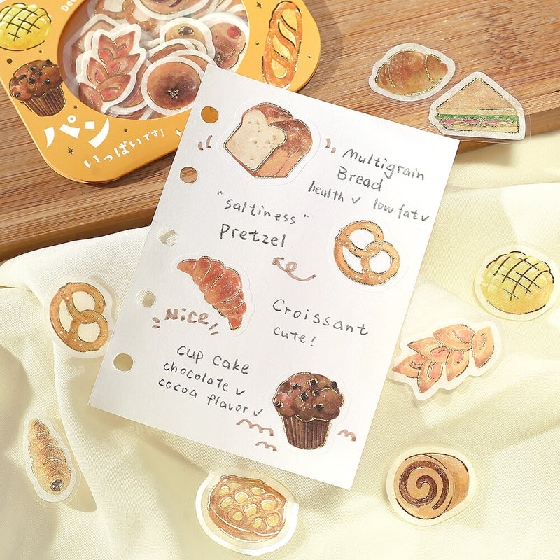 BGM IPPAI Gold Foil Sticker Flakes - Bread