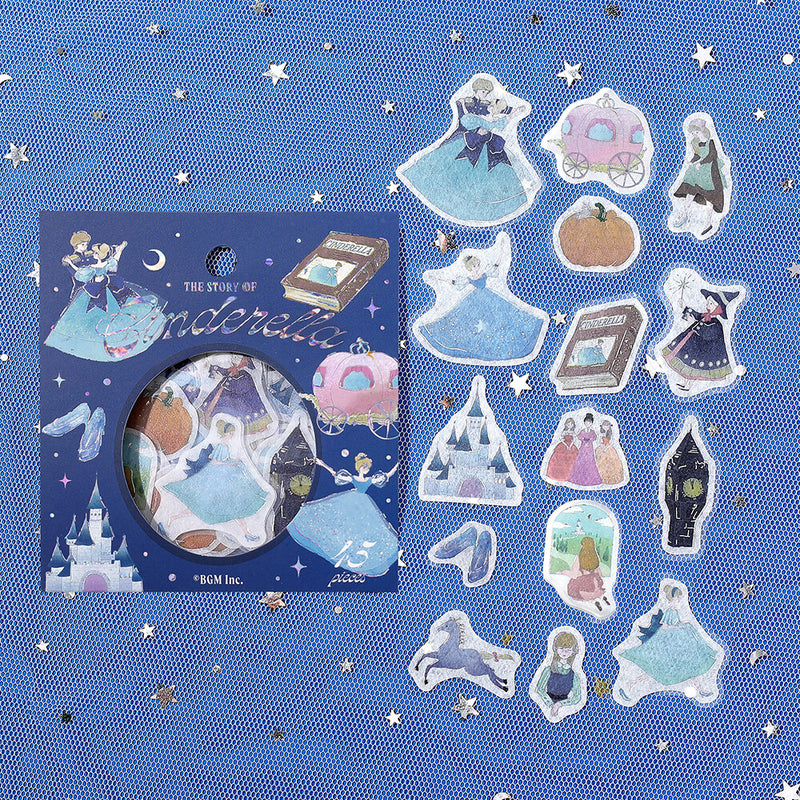 BGM Fairy Tale Holographic Foil Sticker Flakes - Cinderella BS-FG181