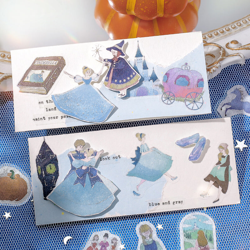 BGM Fairy Tale Holographic Foil Sticker Flakes - Cinderella BS-FG181