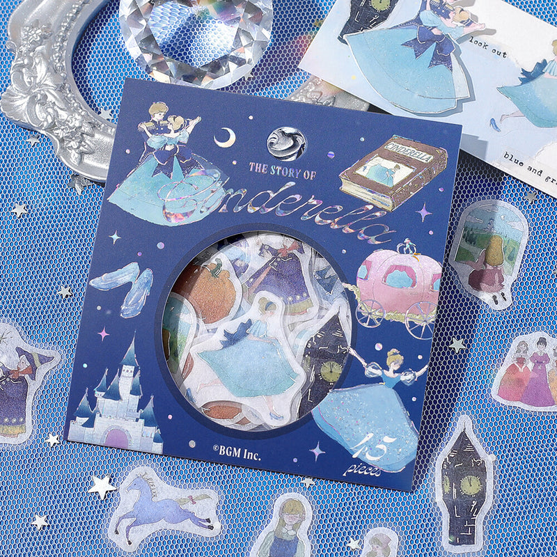 BGM Fairy Tale Holographic Foil Sticker Flakes - Cinderella BS-FG181