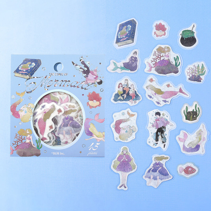 BGM Fairy Tale Holographic Foil Sticker Flakes - Mermaid BS-FG182