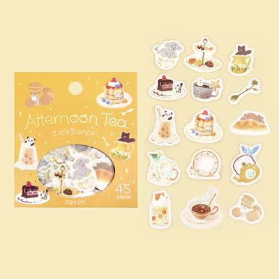 BGM Afternoon Tea Gold Foil Sticker Flakes - Let's Dance BS-FG185