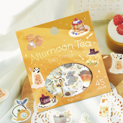 BGM Afternoon Tea Gold Foil Sticker Flakes - Let's Dance BS-FG185