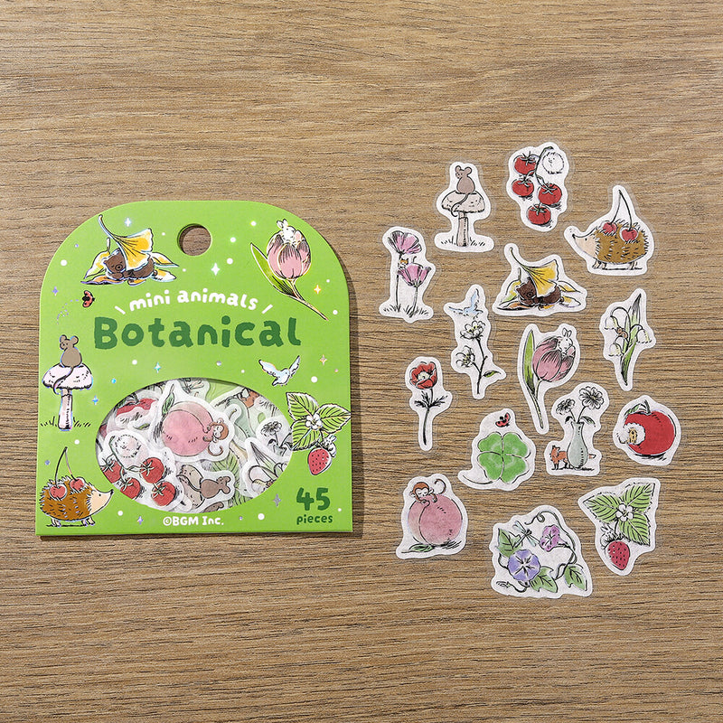 BGM Mini Animals Holographic Foil Sticker Flakes - Botanical BS-FG212
