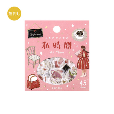 BGM Maiden's Moment Gold Foil Sticker Flakes - Me Time BS-FG233